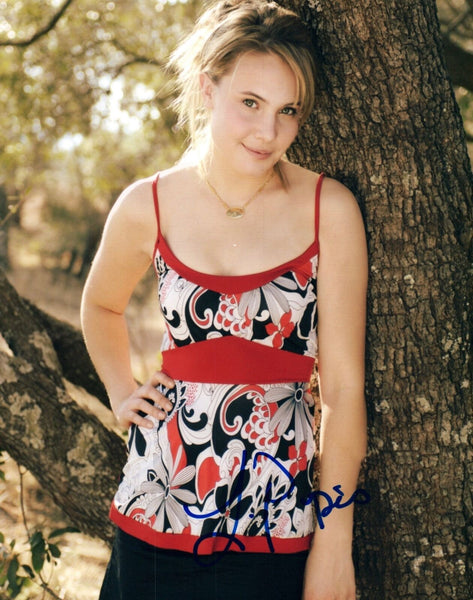 Leah Pipes Signed Autographed 8x10 Photo Glee The Originals COA VD