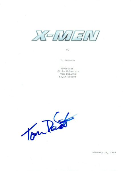 Tom DeSanto Signed Autographed X-MEN Movie Script Film Producer COA