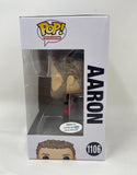 Ross Marquand Signed Funko Pop The Walking Dead Aaron 1106 Autograph Beckett COA
