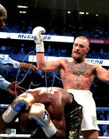 Conor McGregor Signed Autograph 11x14 Photo UFC MMA Boxer Mayweather Beckett COA