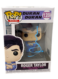 Roger Taylor Duran Duran Signed Funko Pop 128 Autograph Drummer Beckett COA