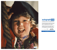 Jeff Cohen Signed Autographed 11x14 Photo The Goonies Chunk ACOA COA