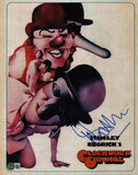 Malcolm McDowell Signed Autograph 11x14 Photo A Clockwork Orange Beckett COA