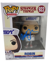 Maya Hawke Signed Funko Pop Stranger Things Robin #922 Autograph Beckett COA