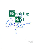 Anna Gunn Signed Autographed BREAKING BAD Pilot Episode Script COA AB