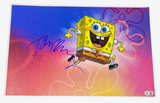 Tom Kenny Signed Autograph Spongebob Squarepants 12x18 Poster Photo Beckett COA