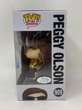 Elisabeth Moss Signed Autograph Funko Pop Mad Men Peggy Olson 909 ACOA COA