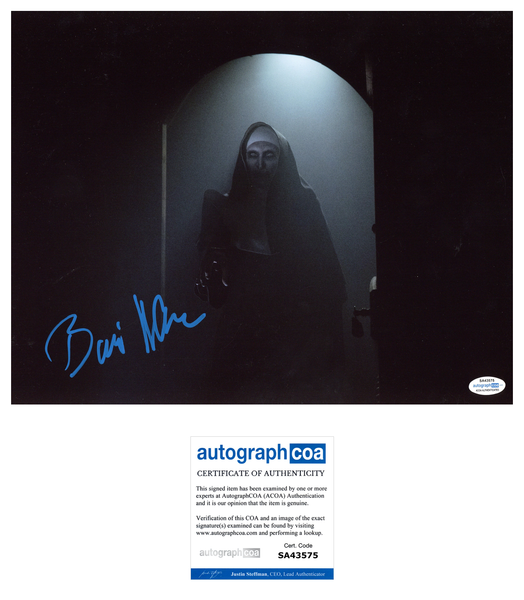 Bonnie Aarons Signed Autographed 11x14 Photo The Nun Horror Film ACOA COA