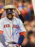 David Ortiz Signed Autograph 12x18 Poster Photo Big Papi Red Sox Beckett COA