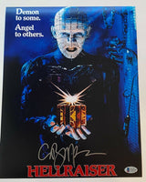Clive Barker Signed Autograph 11x14 Photo Poster Hellraiser Horror Beckett COA