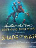 Guillermo Del Toro Signed The Shape of Water 12x18 Movie Poster Beckett COA