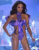 Selita Ebanks Signed Autograph 8x10 Photo Victoria's Secret Model ACOA COA