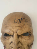 Corey Taylor Signed Slipknot Fibreglass Mask Gray Chapter Beckett Witness COA