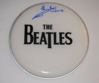 Pete Best Signed Autograph Drumhead THE BEATLES Beckett BAS COA