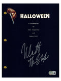 Nick Castle Signed Autographed Halloween Movie Script Michael Myers Beckett COA