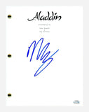 Mena Massoud Signed Autographed Aladdin Movie Script Transcript ACOA COA