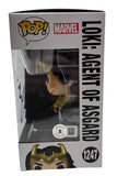 Matt Damon Signed Funko Pop Loki Agent of Asgard Thor Avengers Autograph BAS COA