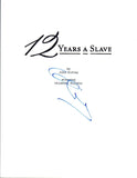Chiwetel Ejiofor Signed Autographed 12 YEARS A SLAVE Movie Script COA VD