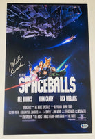 Mel Brooks Signed Autographed SPACEBALLS 11x17 Movie Poster Photo Beckett COA