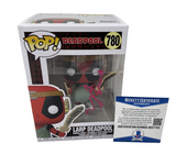 Tim Miller Signed Autographed Larp Deadpool #780 Funko Pop Figure Beckett COA