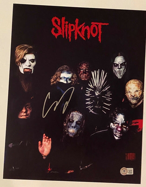 Corey Taylor Signed Autograph 11x14 Photo Slipknot Stone Sour Proof Beckett COA