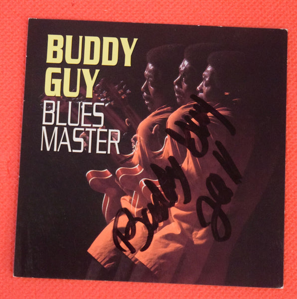 Buddy Guy Signed Autographed Blues Master  CD Booklet Blues Legend