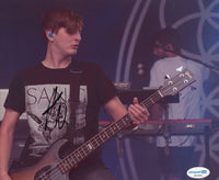 Matt Kean Bring Me The Horizon Signed Autograph 8x10 Photo BMTH Bassist ACOA COA