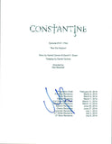 Matt Ryan Signed Autographed CONSTANTINE Pilot Episode Script COA AB