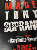 David Chase Ray Liotta Signed The Many Saints of Newark Poster Sopranos BAS COA