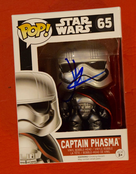 JJ Abrams Signed Autographed Captain Phasma Funko Pop Figure Star Wars BAS COA