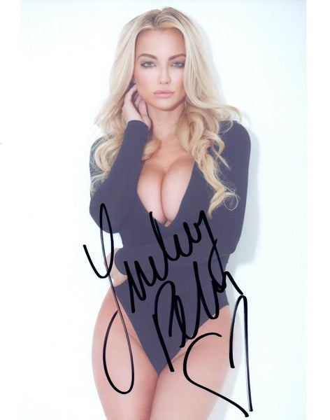 Lindsey Pelas Signed Autographed 8x10 Photo Hot Sexy Playboy Playmate Model COA
