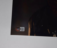 Jeffrey Dean Morgan Signed 11x14 Photo The Walking Dead Negan Beckett BAS COA
