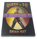 Queen in 3-D Brian May Hardcover Book Slipcased Edition Owl Stereoscope New