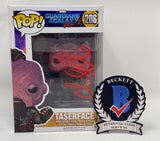 Chris Sullivan Signed Taserface Guardians of the Galaxy Funko Pop Beckett COA