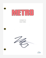 Michael Rapaport Signed Autographed Metro Movie Script Screenplay ACOA COA