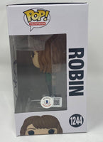 Maya Hawke Signed Autographed Robin Stranger Things Funko Pop 1244 Beckett COA