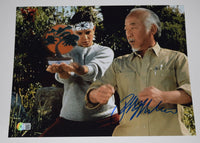 Ralph Macchio Signed Autographed 11x14 Photo The Karate Kid Beckett BAS COA