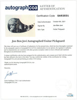 Jon Bon Jovi Signed Autographed Full Size Acoustic Guitar Bon Jovi ACOA COA