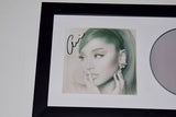 Ariana Grande Signed Autographed Positions Framed CD Booklet Display COA