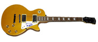 Dave Grohl Signed Autographed Gold LP Style Electric Guitar Beckett BAS COA