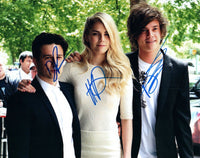 LONDON GRAMMER Signed Autographed 8x10 Photo Full Band Hannah Reid + 2 COA VD