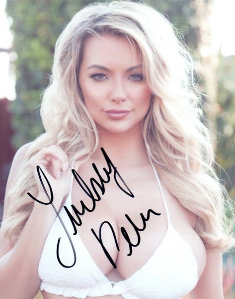 Lindsey Pelas Signed Autographed 8x10 Photo Hot Sexy Playboy Playmate Model COA