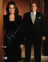 Lorraine Bracco Signed Autographed 11x14 Photo The Sopranos Dr Melfi Beckett COA