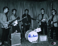 Pete Best The Beatles Signed Autographed 11x14 Photo Drummer Beckett COA