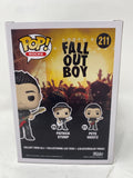 Pete Wentz Signed Funko Pop Rocks Fall Out Boy Pete Wentz #211 Autograph BAS COA