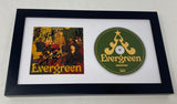 Pentatonix Ptx Signed Autograph Evergreen Framed Matted CD Display x5 ACOA COA