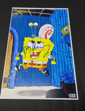 Tom Kenny Signed Autograph Spongebob Squarepants 12x18 Poster Photo Beckett COA