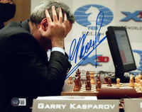 Garry Kasparov Signed Autographed 8x10 Photo Chess Grandmaster Beckett COA