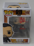 Jeffrey Dean Morgan Signed Funko Pop The Walking Dead Negan 1158 Beckett COA