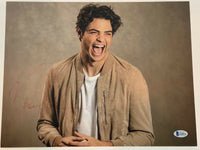 Noah Centineo Signed Autographed 11x14 Photo BLACK ADAM Beckett BAS COA
